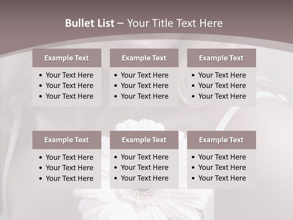 Medicine Shoulders Flower PowerPoint Template