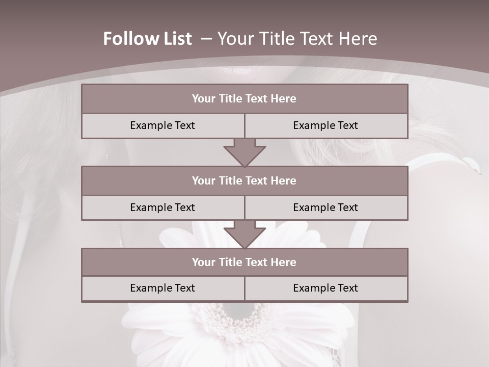 Medicine Shoulders Flower PowerPoint Template