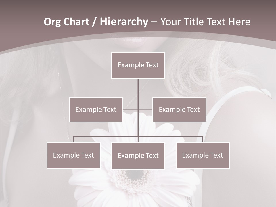 Medicine Shoulders Flower PowerPoint Template
