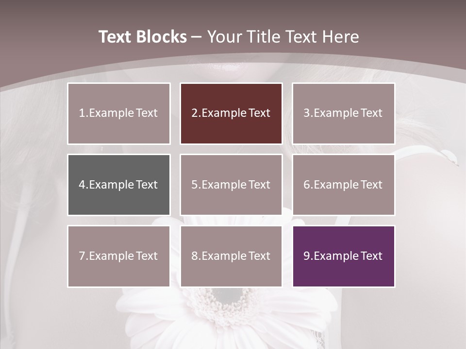 Medicine Shoulders Flower PowerPoint Template