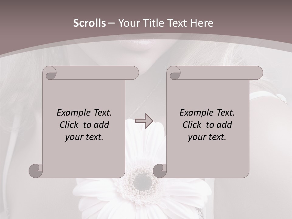 Medicine Shoulders Flower PowerPoint Template