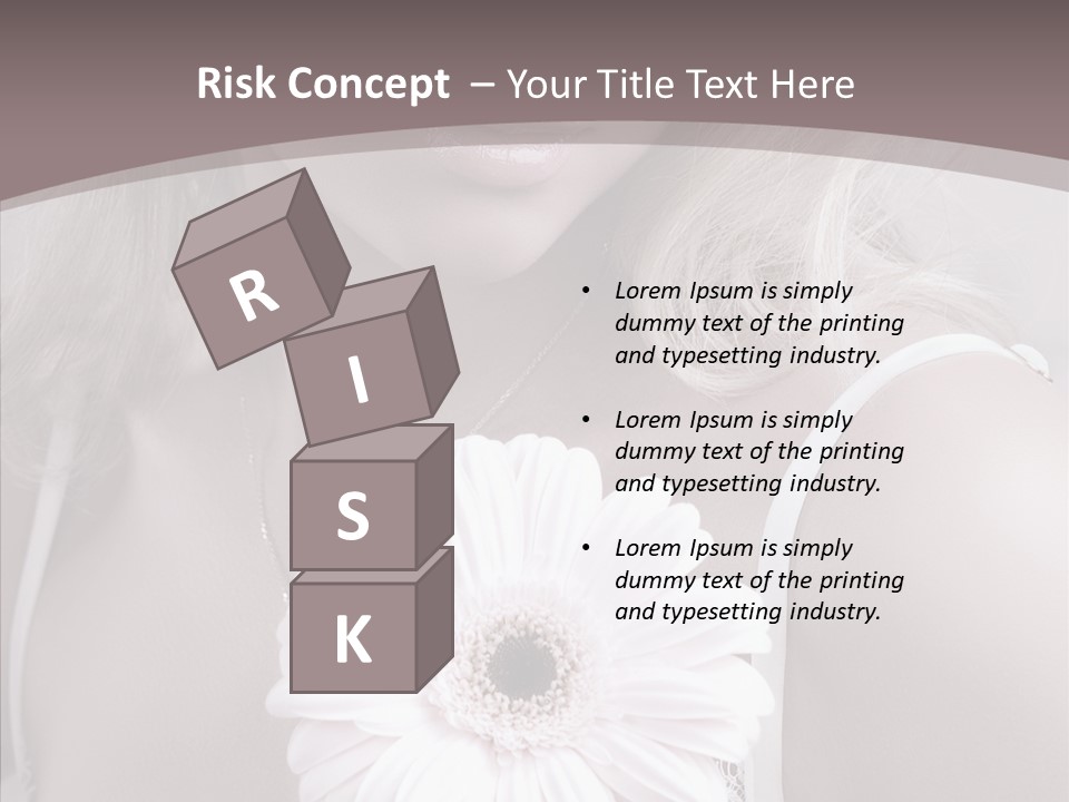 Medicine Shoulders Flower PowerPoint Template