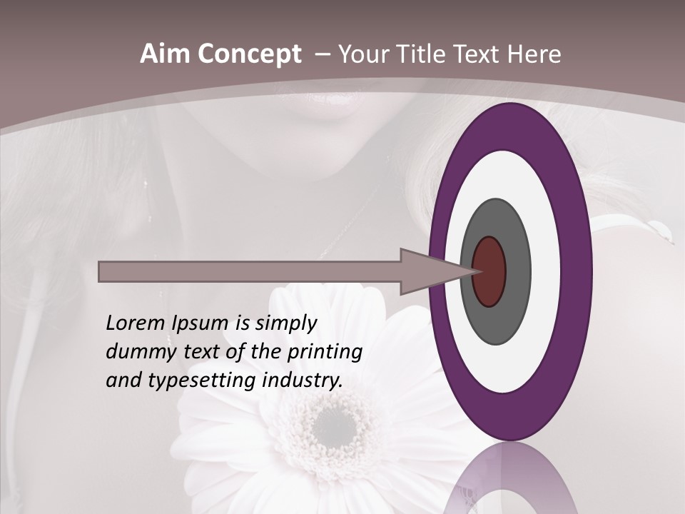 Medicine Shoulders Flower PowerPoint Template