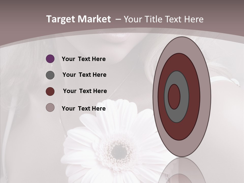 Medicine Shoulders Flower PowerPoint Template