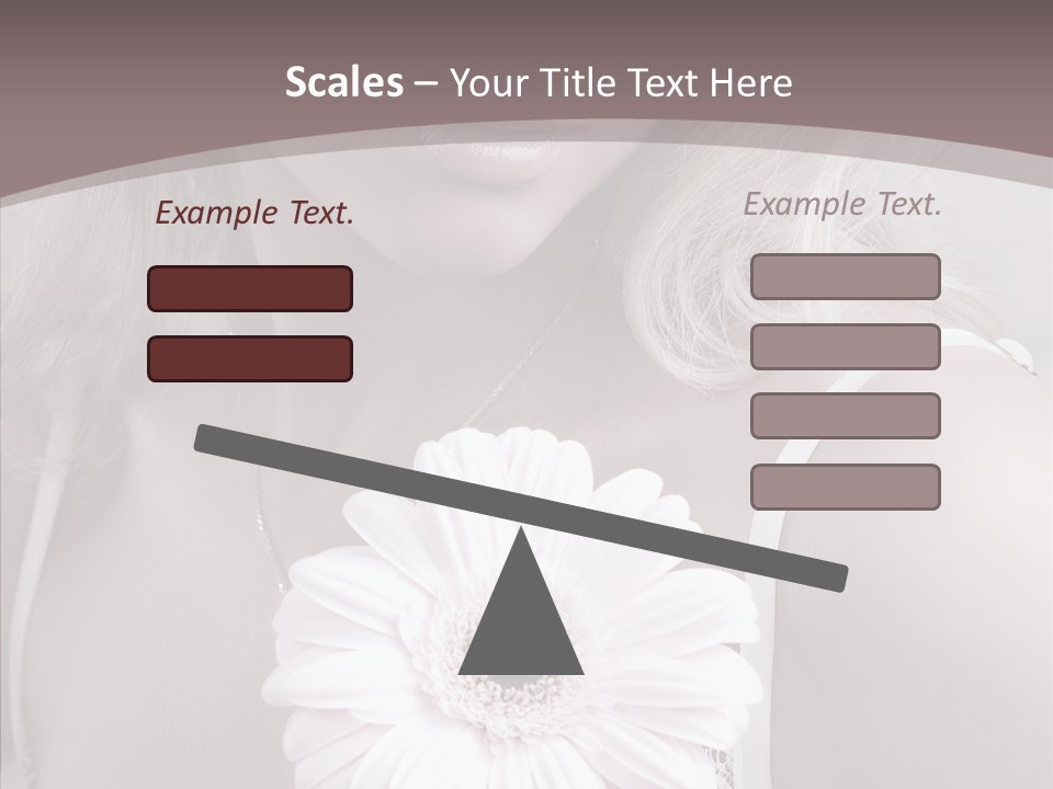 Medicine Shoulders Flower PowerPoint Template