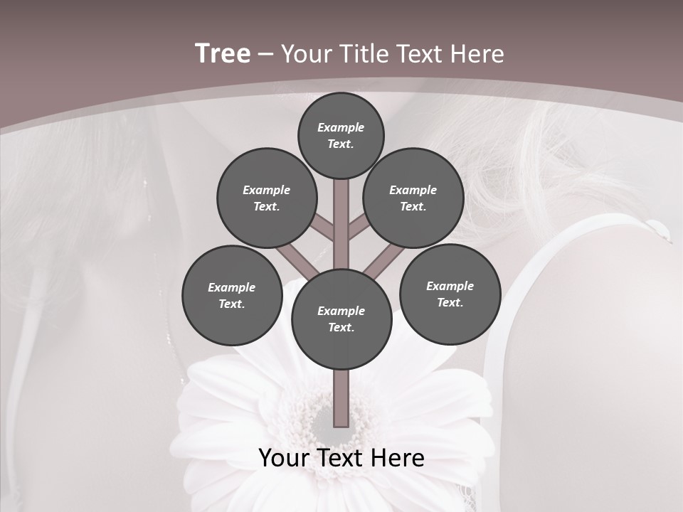 Medicine Shoulders Flower PowerPoint Template