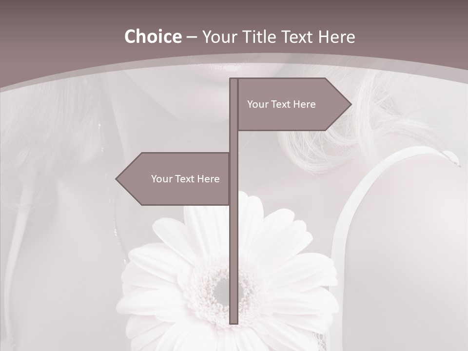 Medicine Shoulders Flower PowerPoint Template