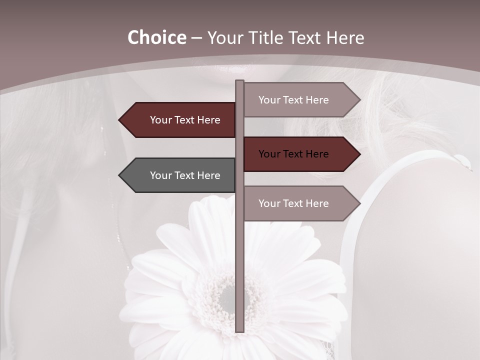 Medicine Shoulders Flower PowerPoint Template