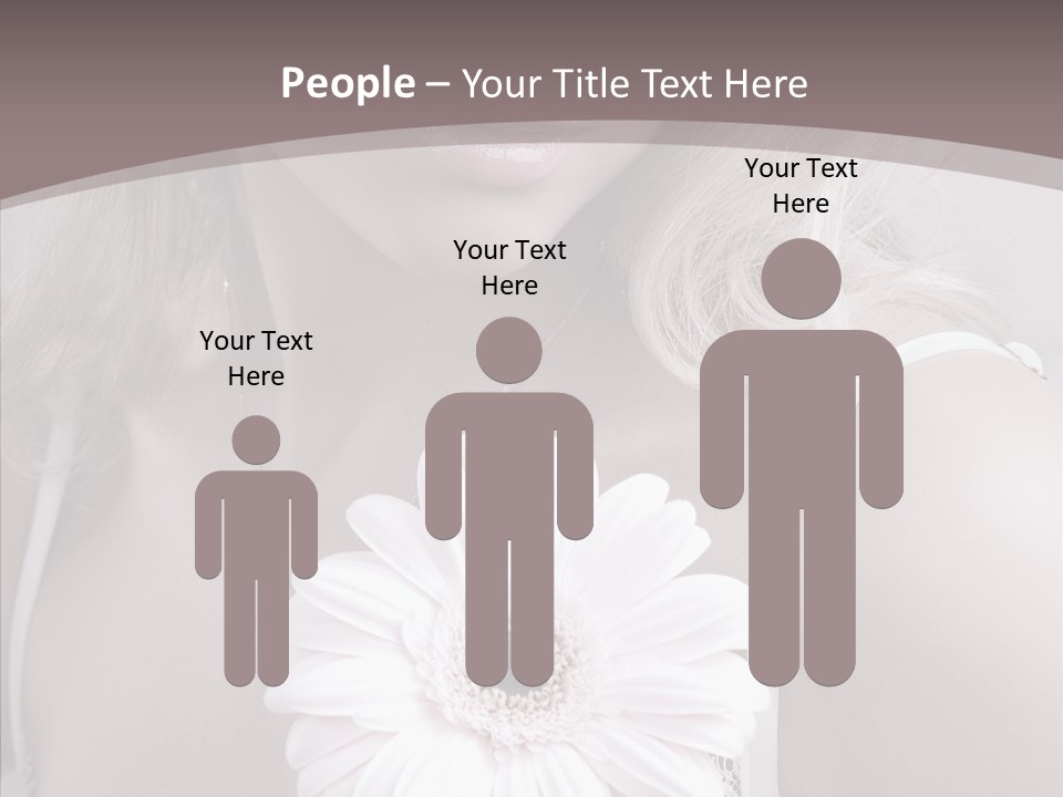 Medicine Shoulders Flower PowerPoint Template