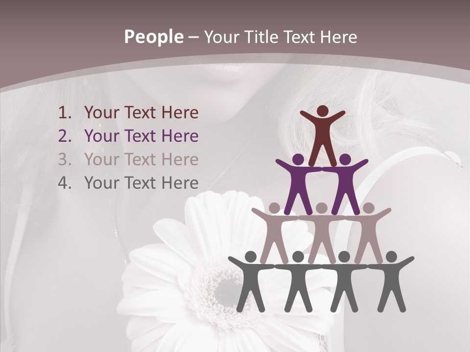 Medicine Shoulders Flower PowerPoint Template