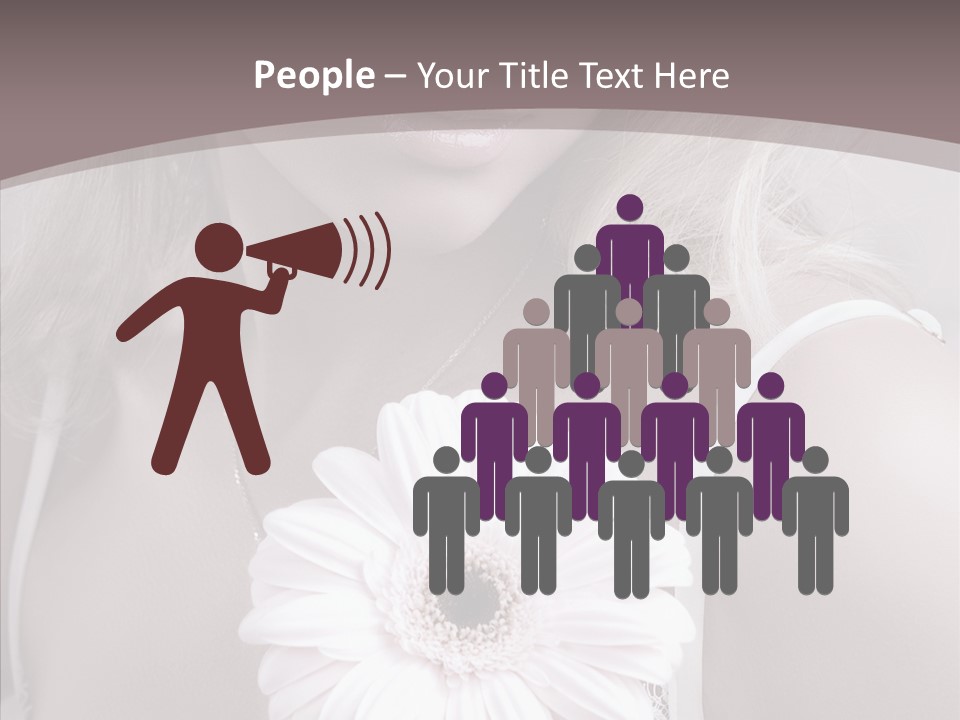 Medicine Shoulders Flower PowerPoint Template