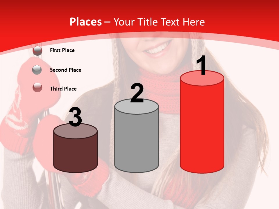 Competition Female Lifestyle PowerPoint Template