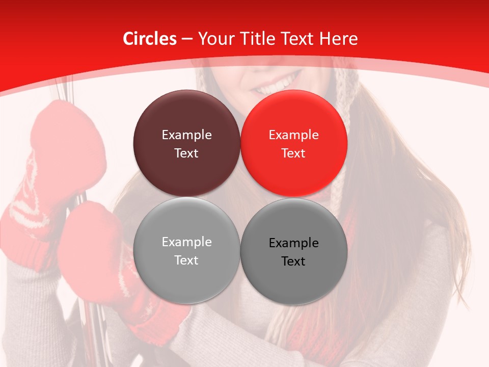 Competition Female Lifestyle PowerPoint Template