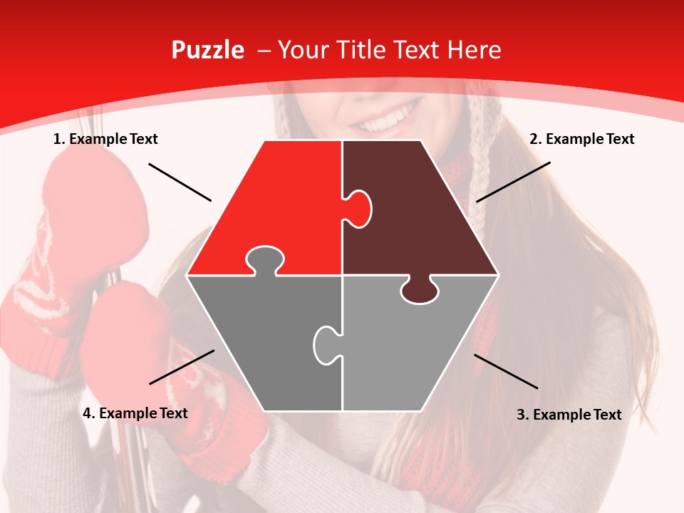 Competition Female Lifestyle PowerPoint Template