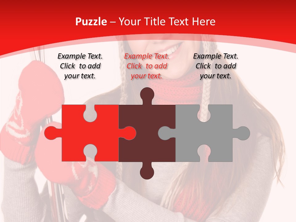 Competition Female Lifestyle PowerPoint Template