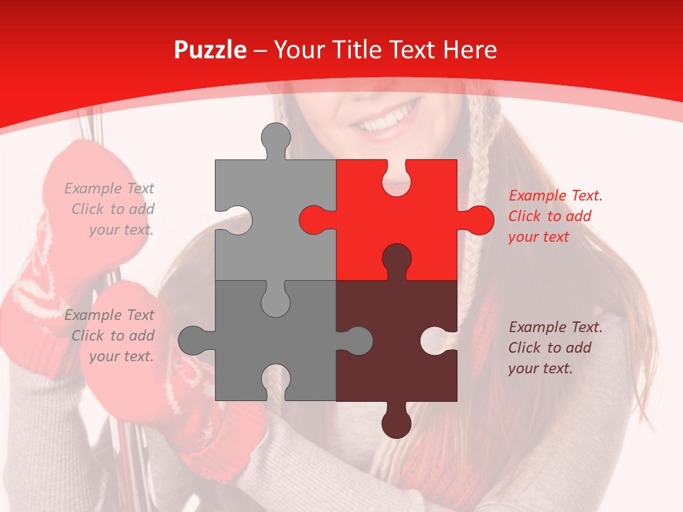Competition Female Lifestyle PowerPoint Template