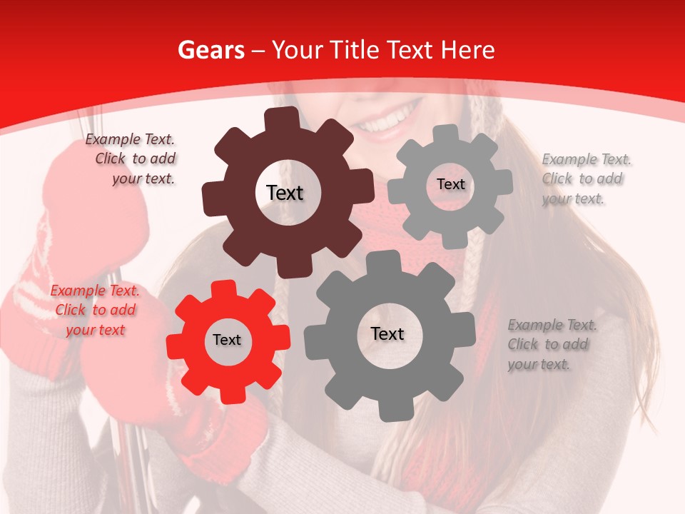 Competition Female Lifestyle PowerPoint Template