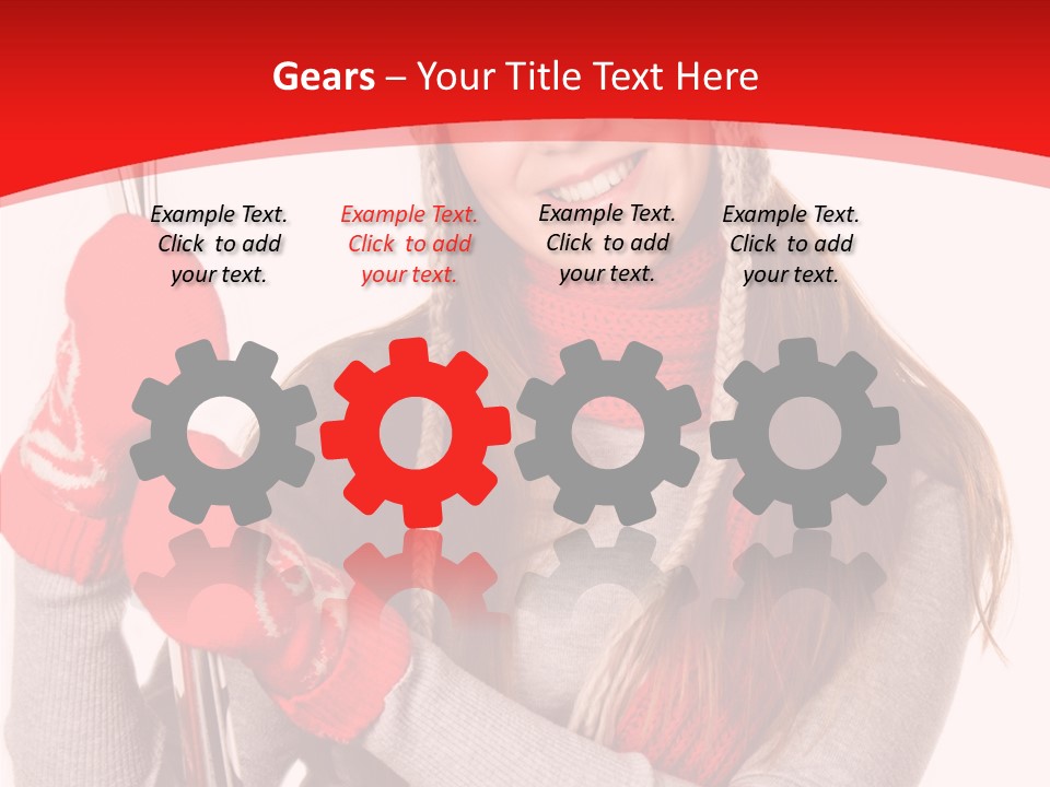 Competition Female Lifestyle PowerPoint Template