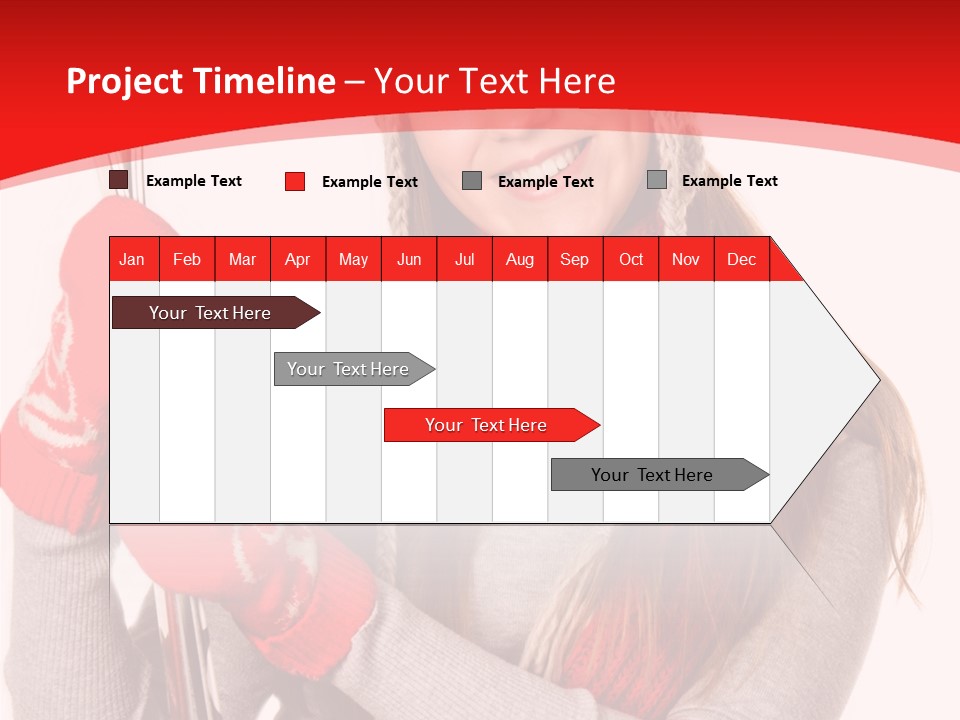 Competition Female Lifestyle PowerPoint Template