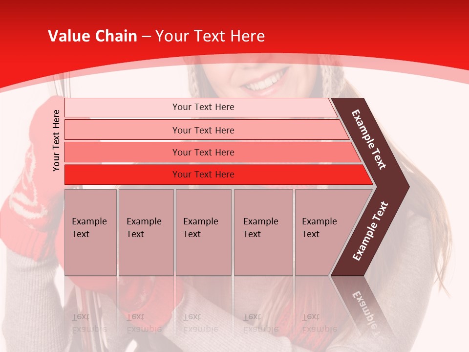 Competition Female Lifestyle PowerPoint Template