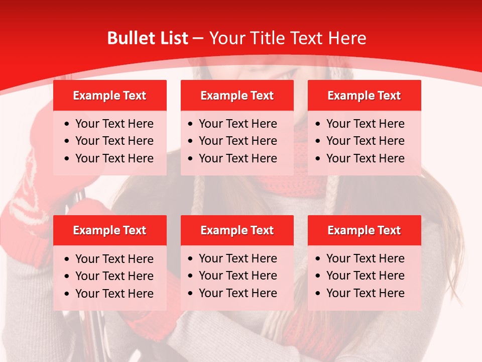 Competition Female Lifestyle PowerPoint Template