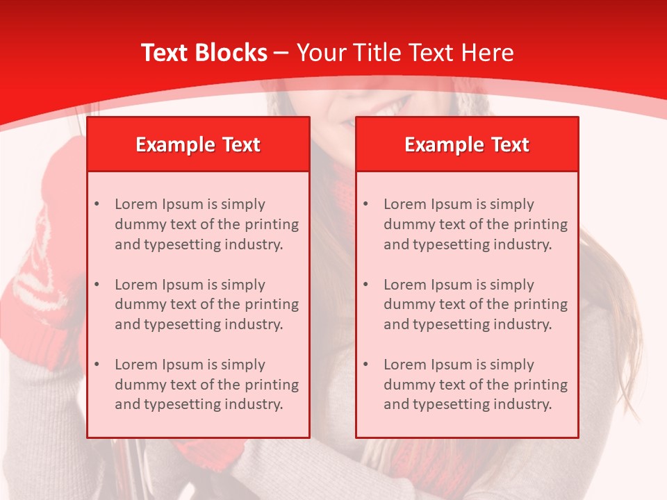 Competition Female Lifestyle PowerPoint Template