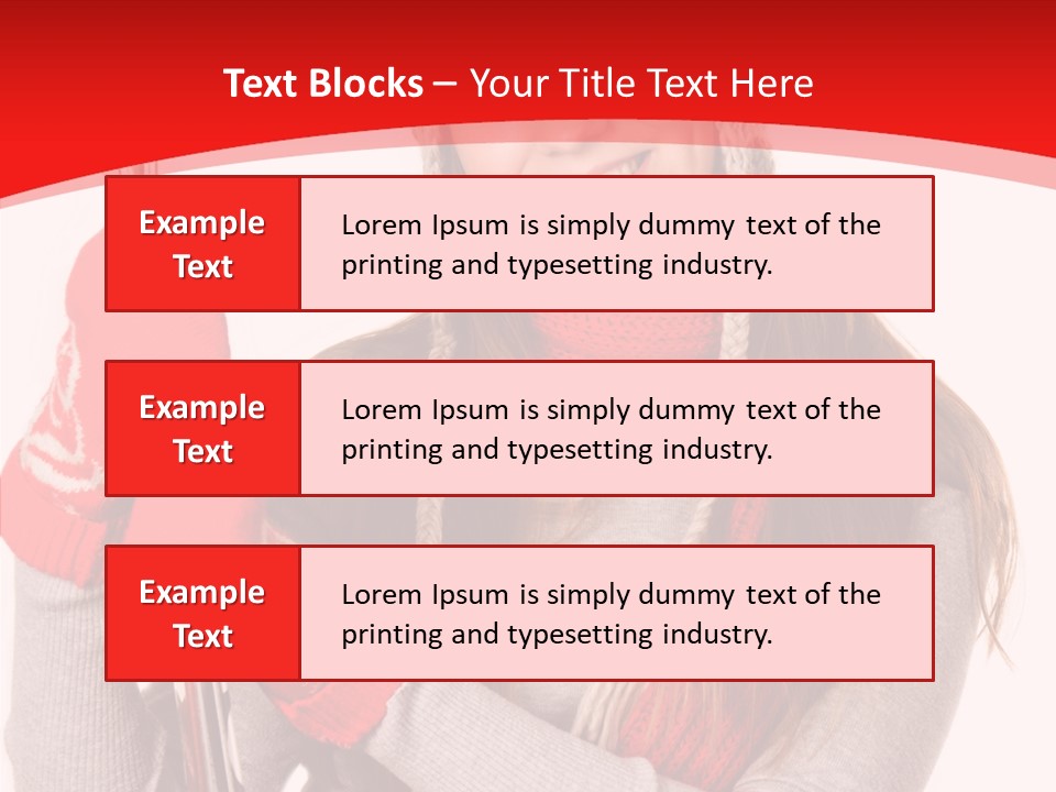 Competition Female Lifestyle PowerPoint Template