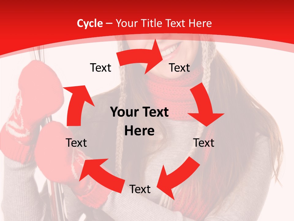 Competition Female Lifestyle PowerPoint Template