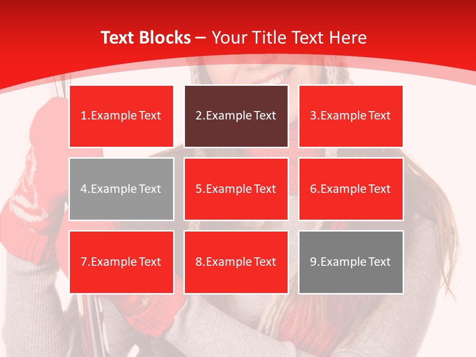 Competition Female Lifestyle PowerPoint Template