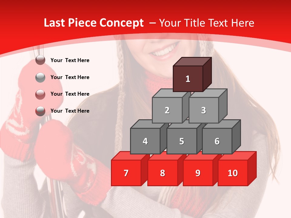 Competition Female Lifestyle PowerPoint Template