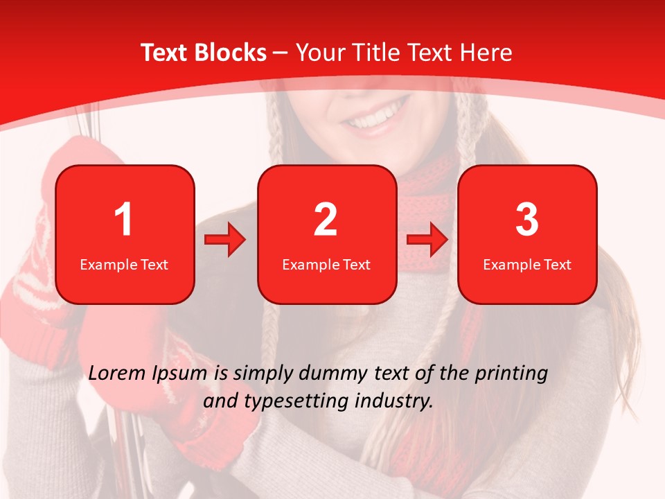 Competition Female Lifestyle PowerPoint Template