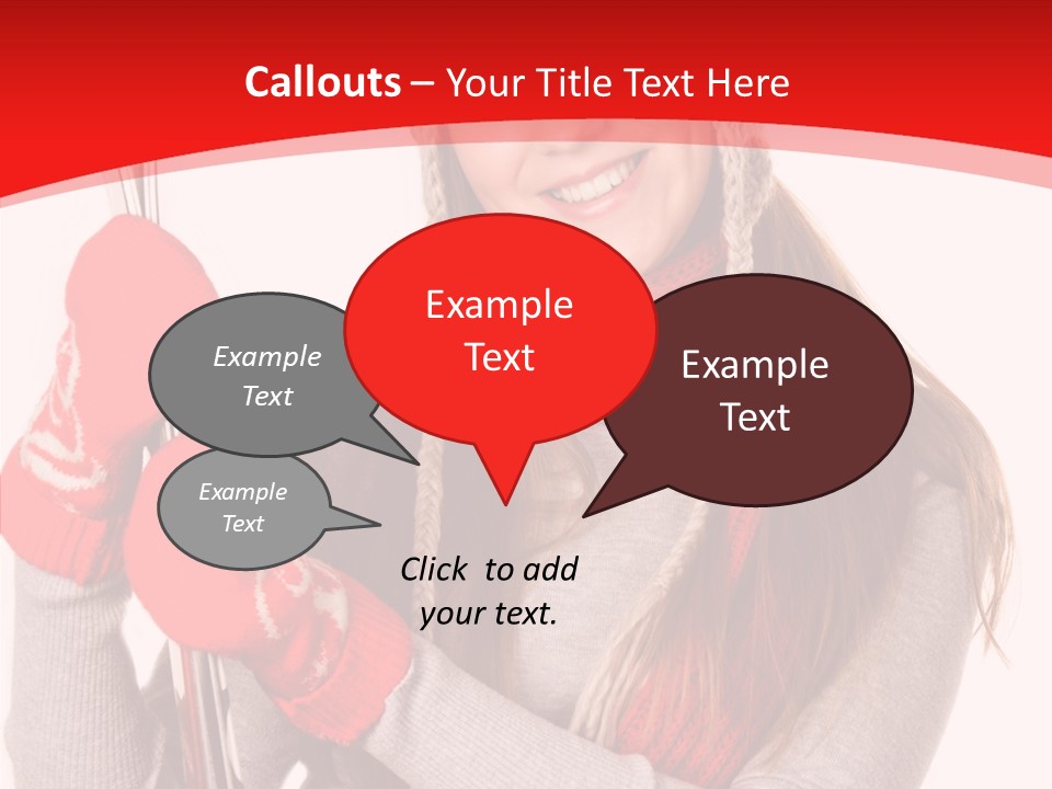 Competition Female Lifestyle PowerPoint Template