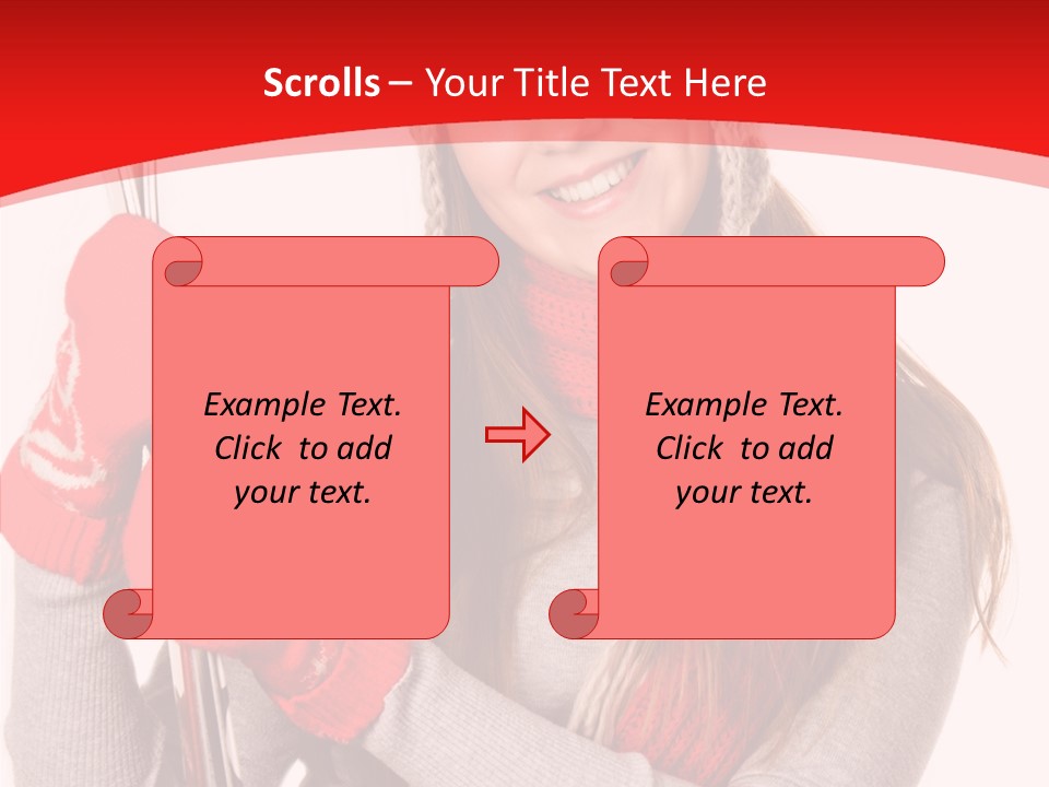 Competition Female Lifestyle PowerPoint Template