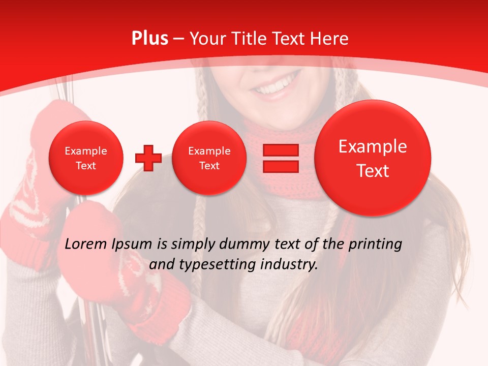 Competition Female Lifestyle PowerPoint Template