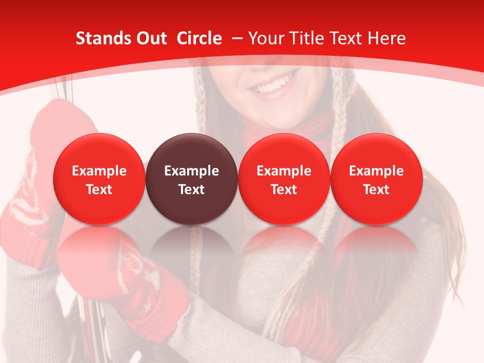 Competition Female Lifestyle PowerPoint Template