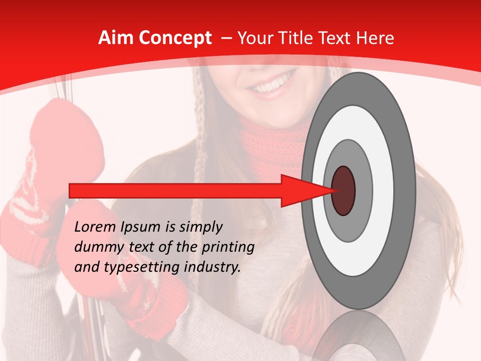 Competition Female Lifestyle PowerPoint Template