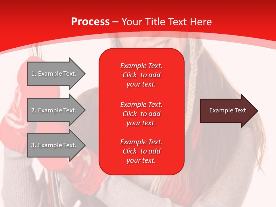 Competition Female Lifestyle PowerPoint Template