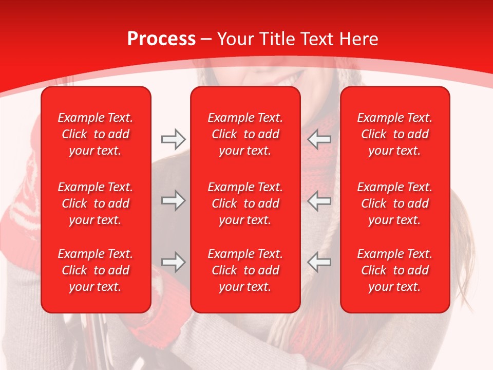 Competition Female Lifestyle PowerPoint Template