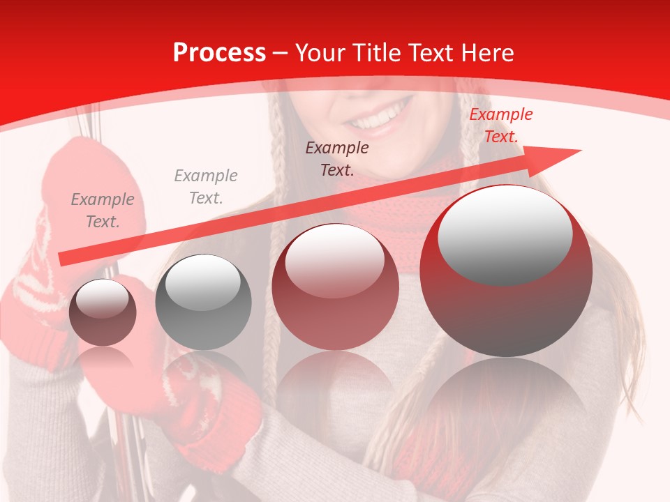 Competition Female Lifestyle PowerPoint Template