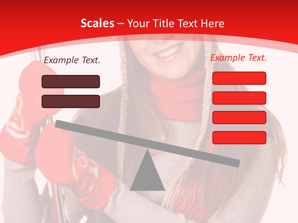 Competition Female Lifestyle PowerPoint Template
