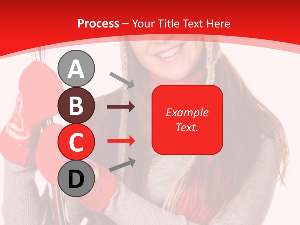 Competition Female Lifestyle PowerPoint Template