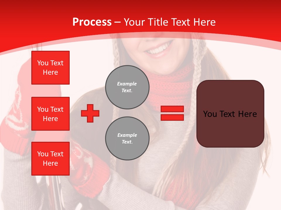 Competition Female Lifestyle PowerPoint Template