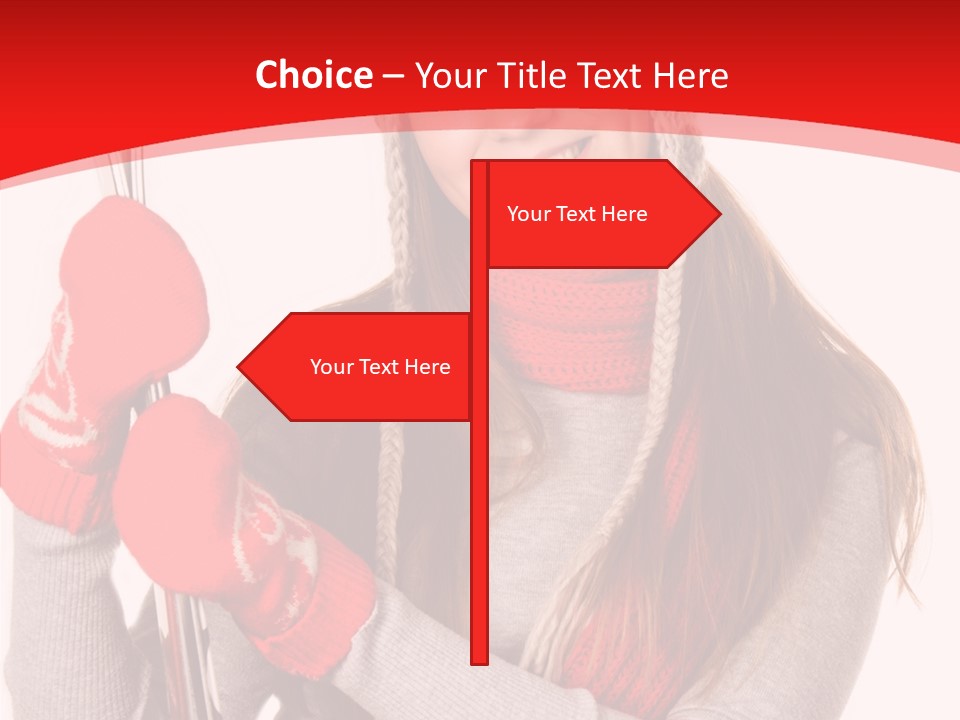 Competition Female Lifestyle PowerPoint Template