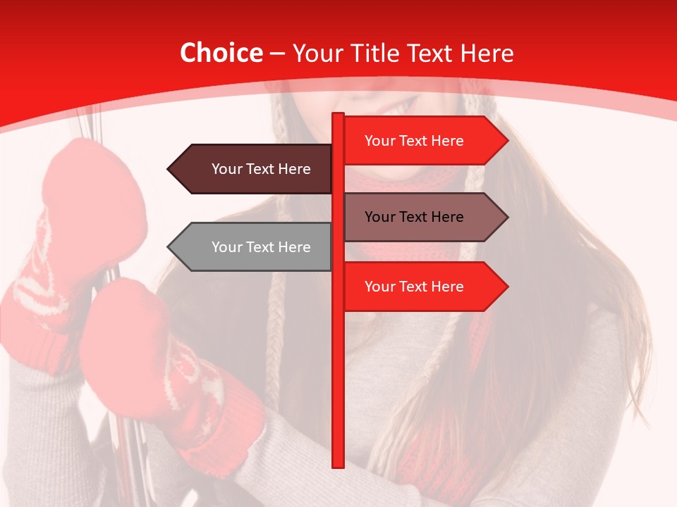 Competition Female Lifestyle PowerPoint Template