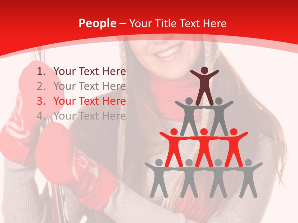 Competition Female Lifestyle PowerPoint Template