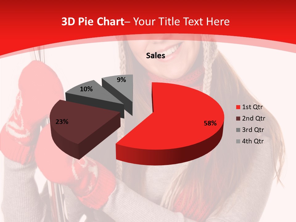 Competition Female Lifestyle PowerPoint Template