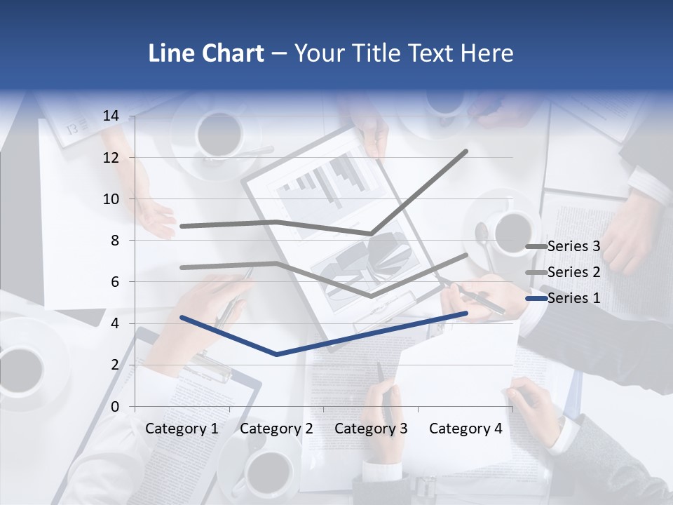 Discussion Desk Cup PowerPoint Template