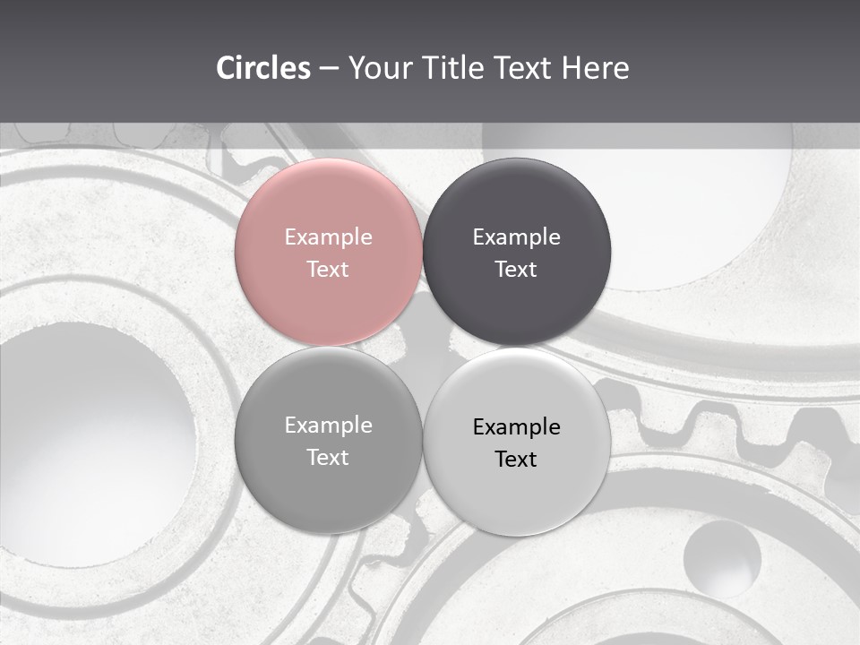 Collaboration Motor Engine PowerPoint Template