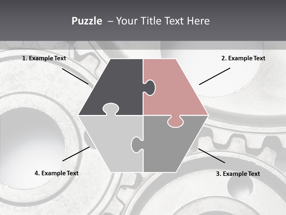 Collaboration Motor Engine PowerPoint Template