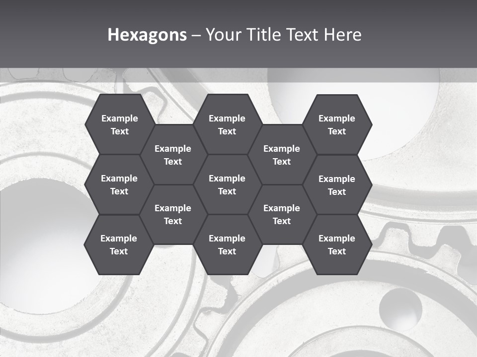 Collaboration Motor Engine PowerPoint Template